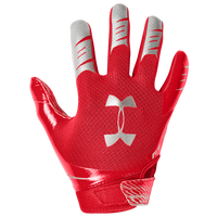 Under Armour F7 Receiver Gloves - Boys' Grade School - Red