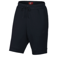 Nike Tech Fleece Shorts - Men's - All Black / Black