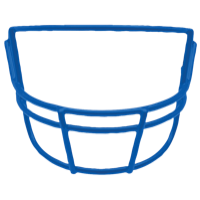 Schutt OPO Carbon Steel Facemask - Men's - Blue / Blue