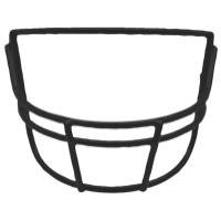 Schutt OPO Carbon Steel Facemask - Men's - All Black / Black