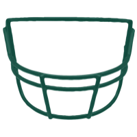 Schutt OPO Carbon Steel Facemask - Men's - Dark Green / Dark Green