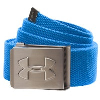 Under Armour Webbing Golf Belt - Men's - Light Blue / Silver