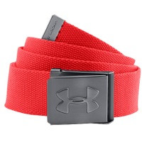 Under Armour Webbing Golf Belt - Men's - Red / Grey