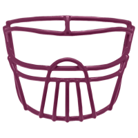 Schutt SLT Specialty Face Mask - Men's - Maroon / Maroon