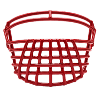 Schutt SSU Specialty Super Pro Facemask - Men's - Red / Red