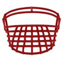 Schutt SSU Specialty Super Pro Facemask - Men's - Red / Red