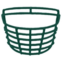 Schutt SCC Specialty Super Pro Facemask - Men's - Dark Green / Dark Green