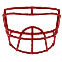 Schutt BD-ROPO Carbon Steel Facemask - Men's - Red / Red