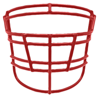 Schutt RJOP-DW Carbon Steel Facemask - Men's - Red / Red