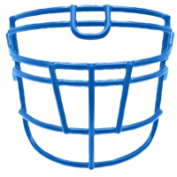 Schutt RJOP-UB-DW Carbon Steel Facemask - Men's - Blue / Blue