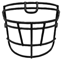 Schutt RJOP-UB-DW Carbon Steel Facemask - Men's - Black / Black