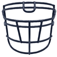 Schutt RJOP-UB-DW Carbon Steel Facemask - Men's - Navy / Navy