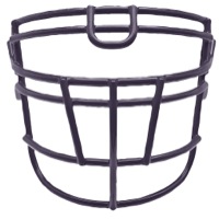 Schutt RJOP-UB-DW Carbon Steel Facemask - Men's - Purple / Purple