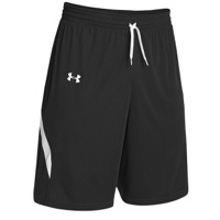 Under Armour Team Clutch Reversible Shorts - Men's - Black / White