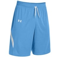 Under Armour Team Clutch Reversible Shorts - Men's - Light Blue / White