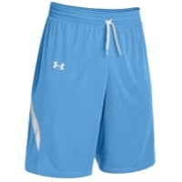 Under Armour Youth Team Clutch Reversible Shorts - Boys' Grade School - Light Blue / White