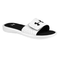 Under Armour Ignite IV Slide - Men's - White / Black