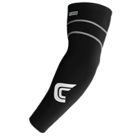 Cutters Ultra Compression Sleeve - Adult - Black / Grey