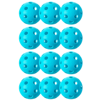 Franklin X-26 Indoor Pickleballs 12 Pack - Adult - Blue