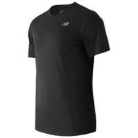 New Balance Accelerate Short Sleeve T-Shirt - Men's - All Black / Black