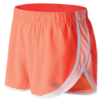 New Balance 2.5" Accelerate Shorts - Women's - Orange / White