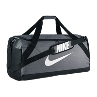 Nike Brasilia Large Duffel - Grey / Black