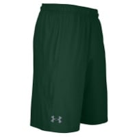 Under Armour Team Pocketed Raid Shorts - Men's - Dark Green / Dark Green