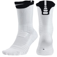 Nike Elite Versatility Crew Socks - White / Black