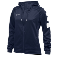 Nike Team Elite Stripe Hoodie - Women's - Navy / White