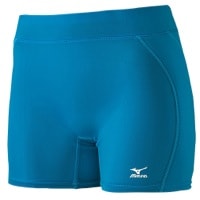 Mizuno Low Rise Sliding Shorts - Women's - Light Blue / Light Blue