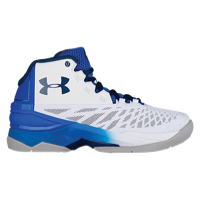 Under Armour Longshot - Boys' Grade School - White / Blue