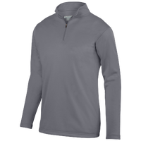 Augusta Sportswear Team Wicking Fleece Pullover - Boys' Grade School - Grey / Grey