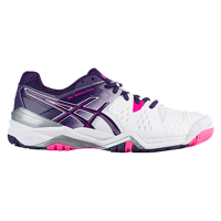 ASICS GEL-Resolution 6 - Women's - White / Purple