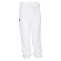 Under Armour Baseball Pants - Youth - All White / White