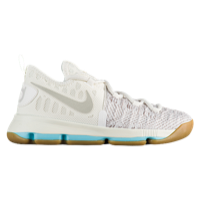 Nike KD 9 - Boys' Preschool -  Kevin Durant - Off-White / Grey