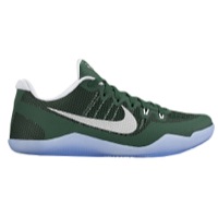 Nike Kobe 11 Low - Men's -  Kobe Bryant - Dark Green / Silver