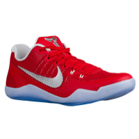 Nike Kobe 11 Low - Men's -  Kobe Bryant - Red / Silver