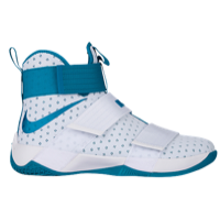 Nike LeBron Soldier 10 - Men's -  LeBron James - White / Light Blue