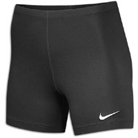 Nike Team Ace 5" Shorts - Women's - All Black / Black