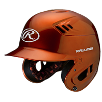 Rawlings Coolflo R16 Junior Batting Helmet - Men's - Orange / White