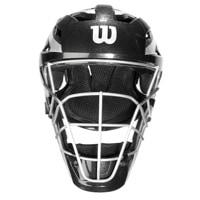 Wilson Pro Stock Catcher's Helmet - Adult - Black / Silver