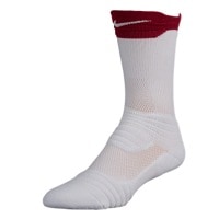 Nike Elite Versatility Crew Socks - White / Red