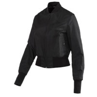 PUMA Iridescent Bomber - Women's - All Black / Black