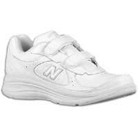 New Balance 577 Hook & Loop - Women's - All White / White