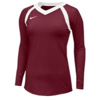 Nike Team Agility Jersey - Women's - Maroon / Maroon