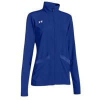 Under Armour Womens Pre-Game Woven Jacket - Women's - Blue / Blue