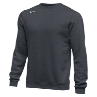 Nike Team Club Crew Fleece - Men's - Grey / Grey