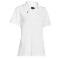 Under Armour Team Performance Polo - Women's - White / Grey