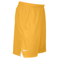 Nike Team Sideline 3 Pocket Knit Shorts - Men's - Gold / White