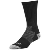 Eastbay EVAPOR Performance Crew Socks - Men's - Black / Black